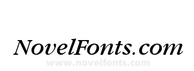 Garamond ITC Book Italic BT