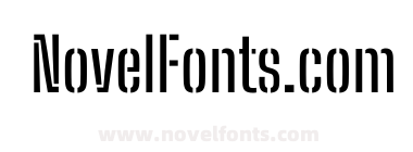 Big Shoulders Stencil Display Semibold