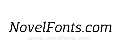 Breve Slab Text Light Italic