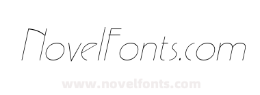 Gaston Wide Italic