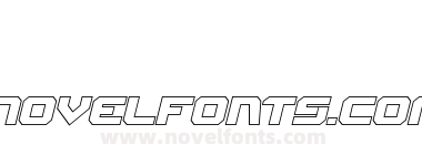 Gearhead Outline Italic