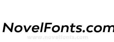 Bw Modelica DEMO Bold Expanded Italic
