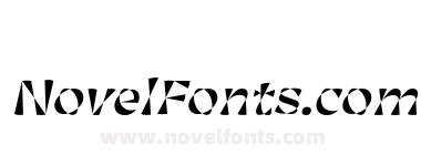 Calleo Flux Trial Extra Bold Italic
