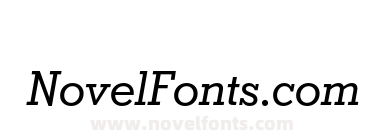GeometricSlab703BT-MediumItalic