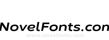 Corbert Extra Bold Wide Italic