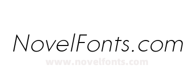 Core SansG Extra Light Italic