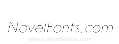 Core SansG Thin Italic