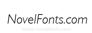 Gill Light SSi Light Italic