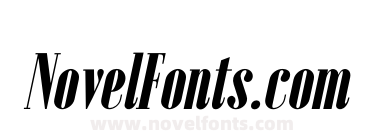 Emberly Black Condensed Italic