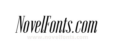 Emberly Condensed Italic