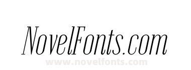 Emberly Extra Light Narrow Italic