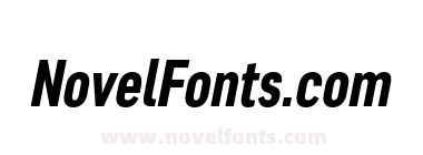 FSP DEMO Artico Extra Cond Bold Italic