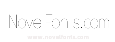 Gonzi Condensed PERSONAL USE Thin