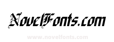 Gothic-Condensed Italic