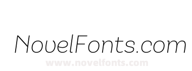 FSP DEMO HastricoDT Extra Light Italic
