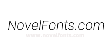 FSP DEMO Humber Light Italic Regular