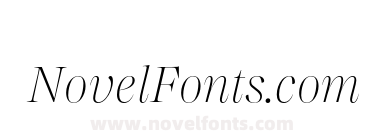 FSP DEMO Madigan Thin Italic