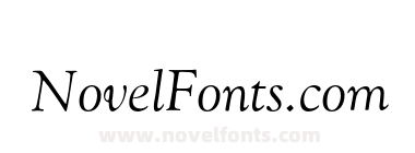 GoudyOldstyleH-Italic