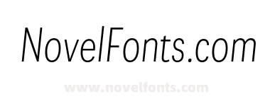 FSP DEMO Nova Grotesk Condensed Ex Light Italic