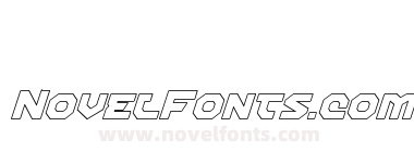 Gunner Storm Outline Italic