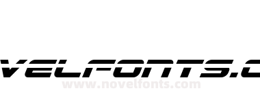 Gunship Laser Italic