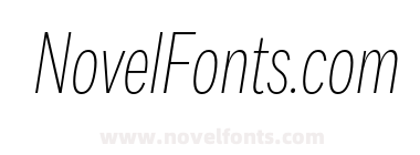 Fort X Cond TRIAL Extralight Italic