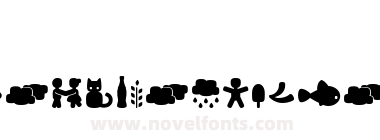 Fredoka dingbats