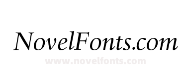 HaarlemmerMTStd-Italic