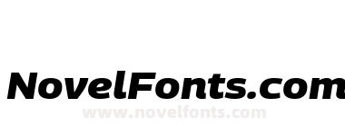 Georama Expanded Extra Bold Italic