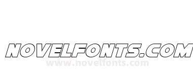 Han Solo Outline Italic
