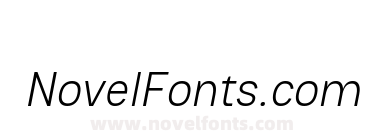 Haskoy Light Italic