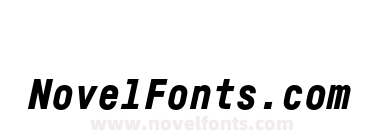 HvD Trial Fabrikat Mono Black Italic