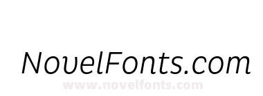 HvD Trial Pluto Cond Light Italic