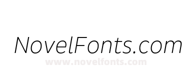 HvD Trial Pluto Sans Cond Ex Light Italic