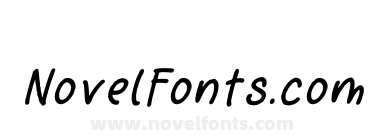 Kinderson Notes Italic