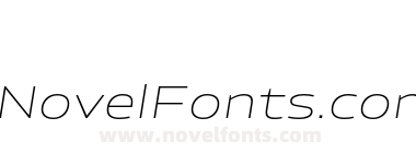 Konsoleitalicv1.1TRIAL Expanded Thin Italic