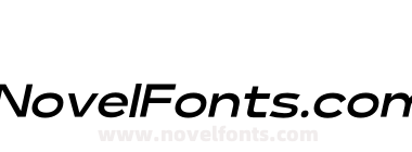 Lama Sans Bold Expanded Italic