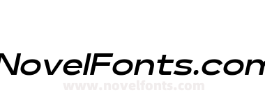 Lama Sans Bold Expanded Italic