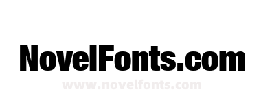Helvetica LT 107 Extra Black Condensed