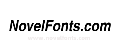 Helvetica-Narrow-BoldOblique