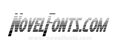 Heroes Assemble Gradient Italic