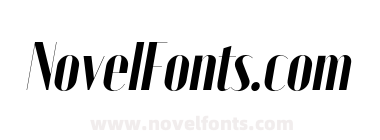 Moniqa Extra Bold Italic Display