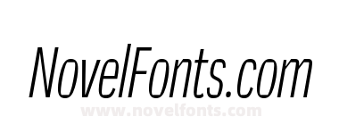 Mynor Light Extra Condensed Italic