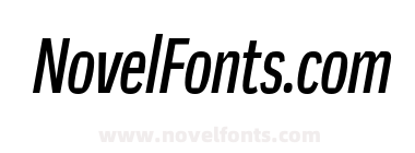 Mynor Regular Extra Condensed Italic
