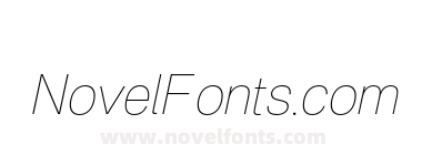 Nacelle Thin Italic