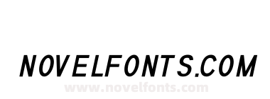 Nervousm Bold Italic