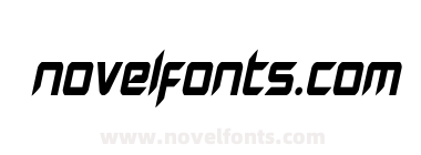 Hollow Point Condensed Italic