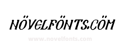 Holy Empire Condensed Italic