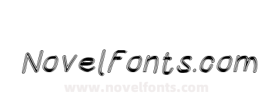 HoneyBee Blur Italic