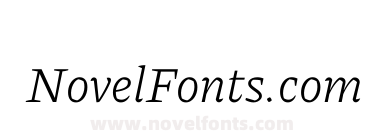 Piazzolla Light Italic